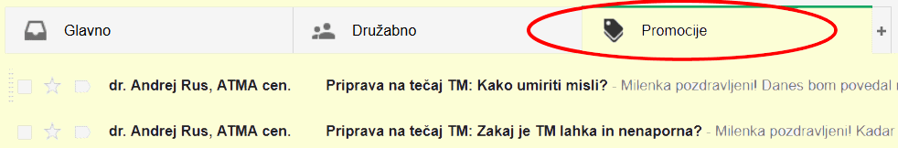 Gmail predali